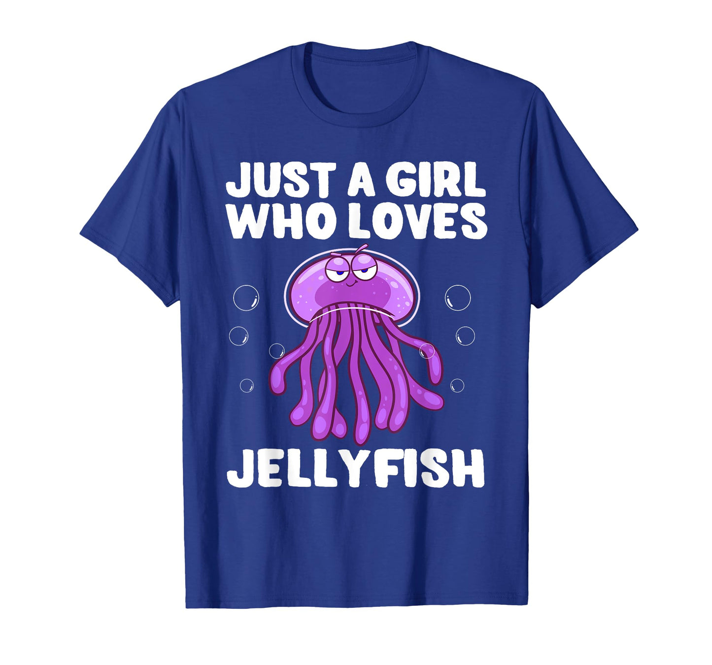 Funny Jellyfish Design For Girls Women Sea Jellies Lovers T-Shirt