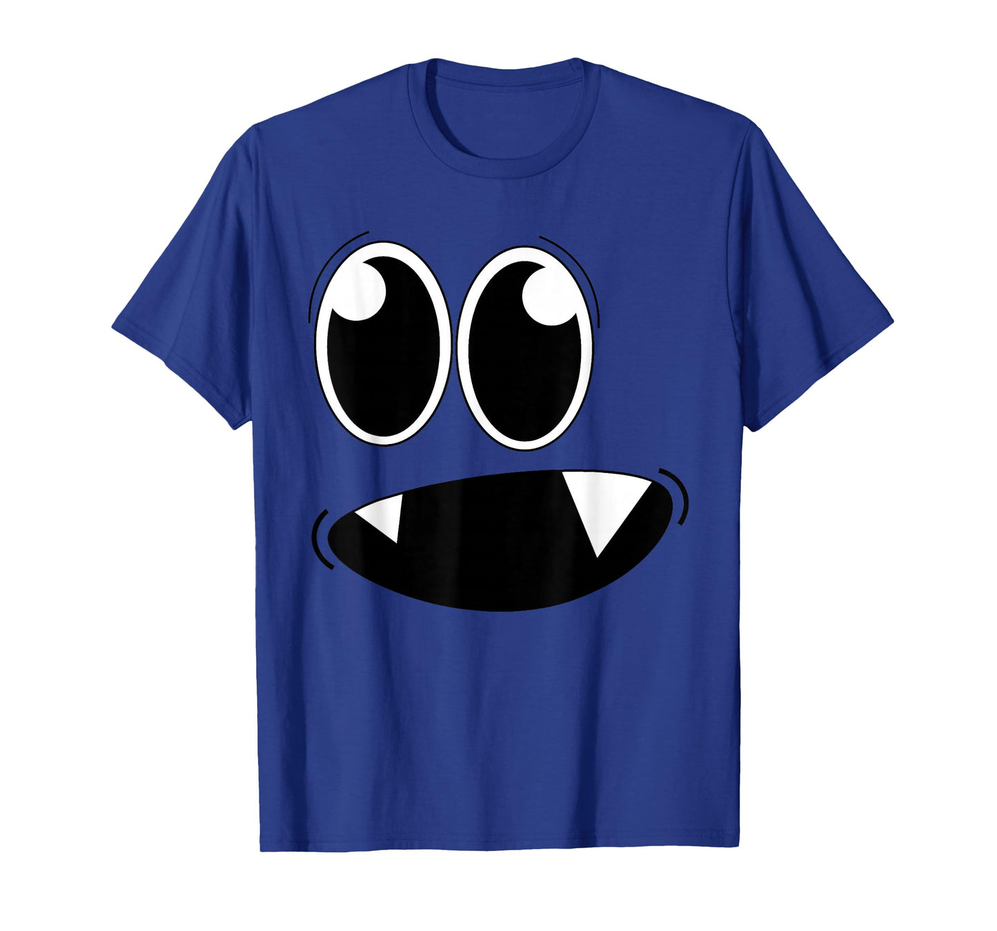 Cute Monster Face Halloween Costume Zombie Men Women Kid T-Shirt
