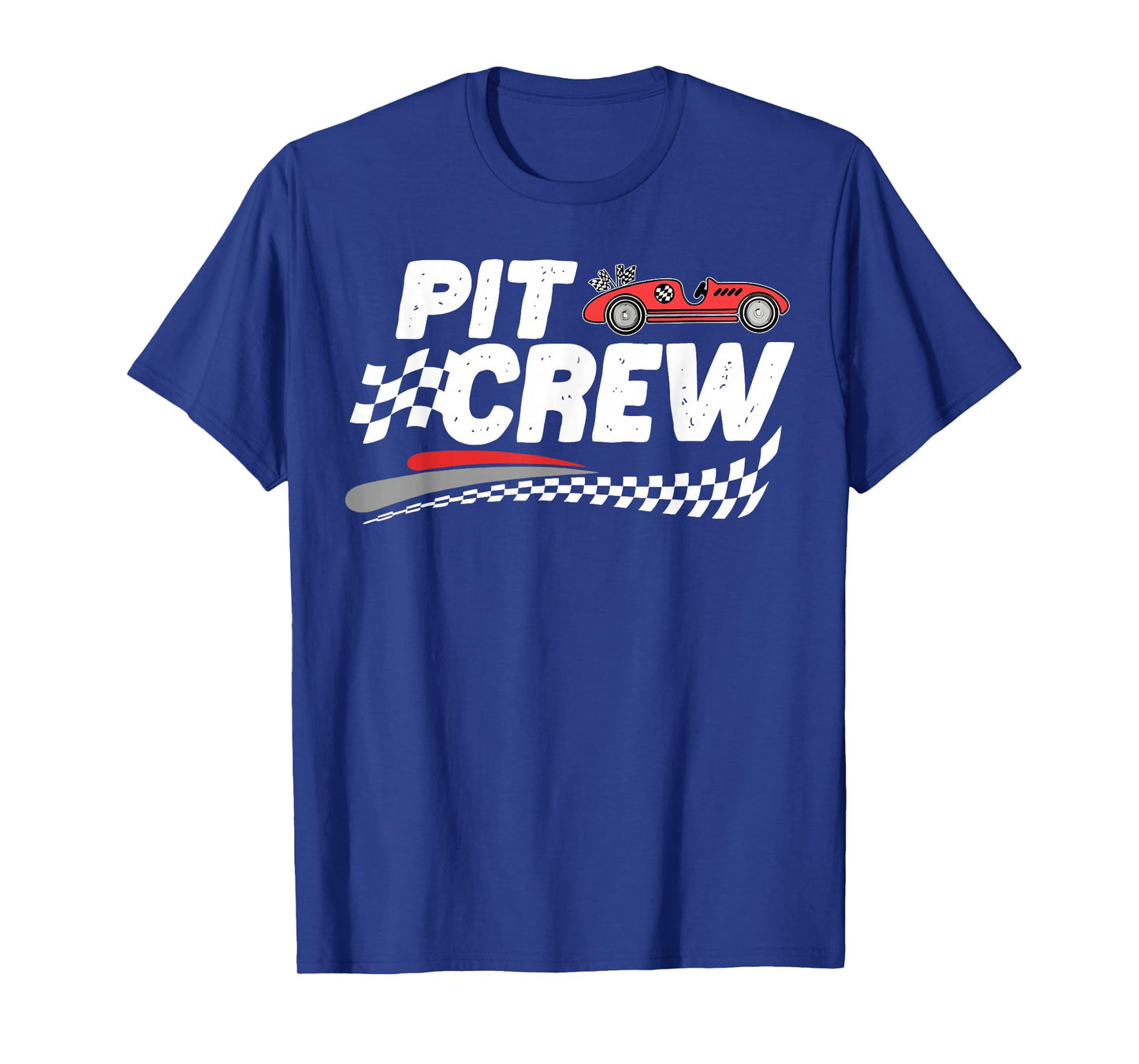 Pit Crew Family Racing Birthday Race Car Boys Youth Kids T-Shirt