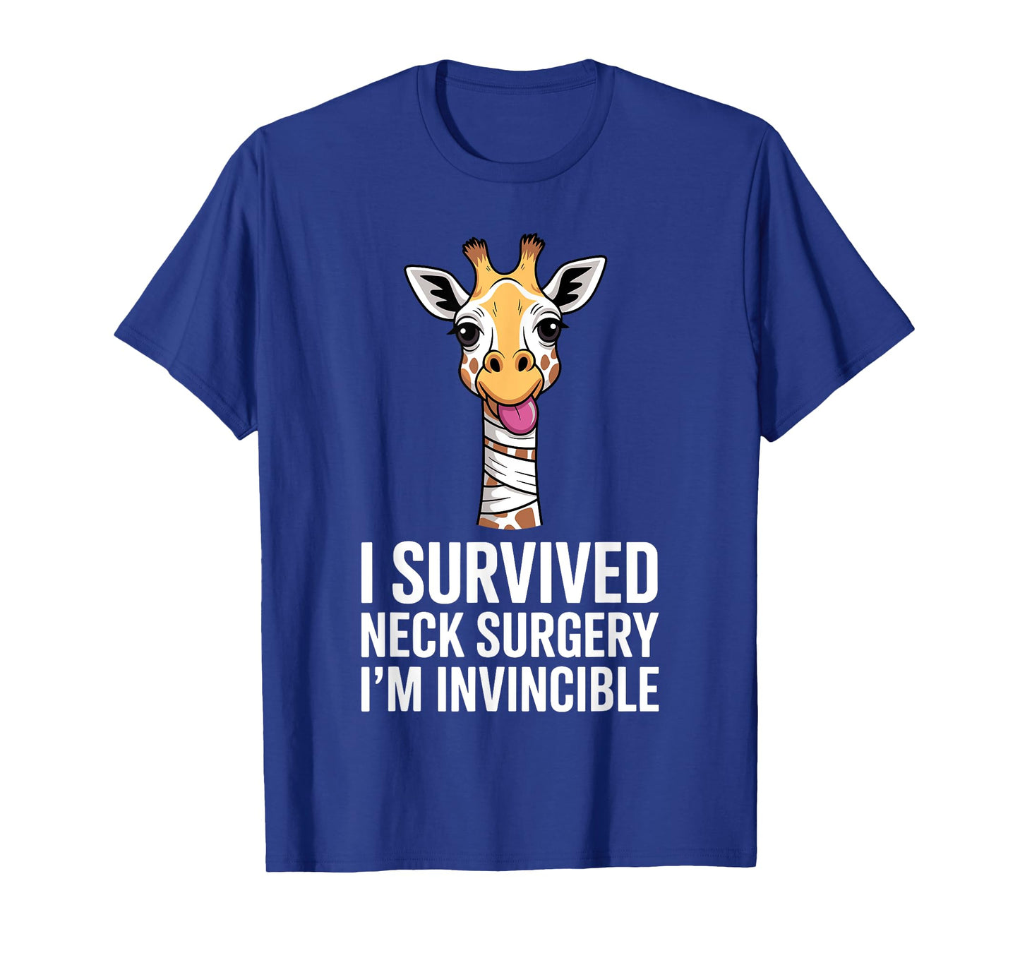 Neck Surgery Art For Men Women Kids Neck Surgery Recovering T-Shirt