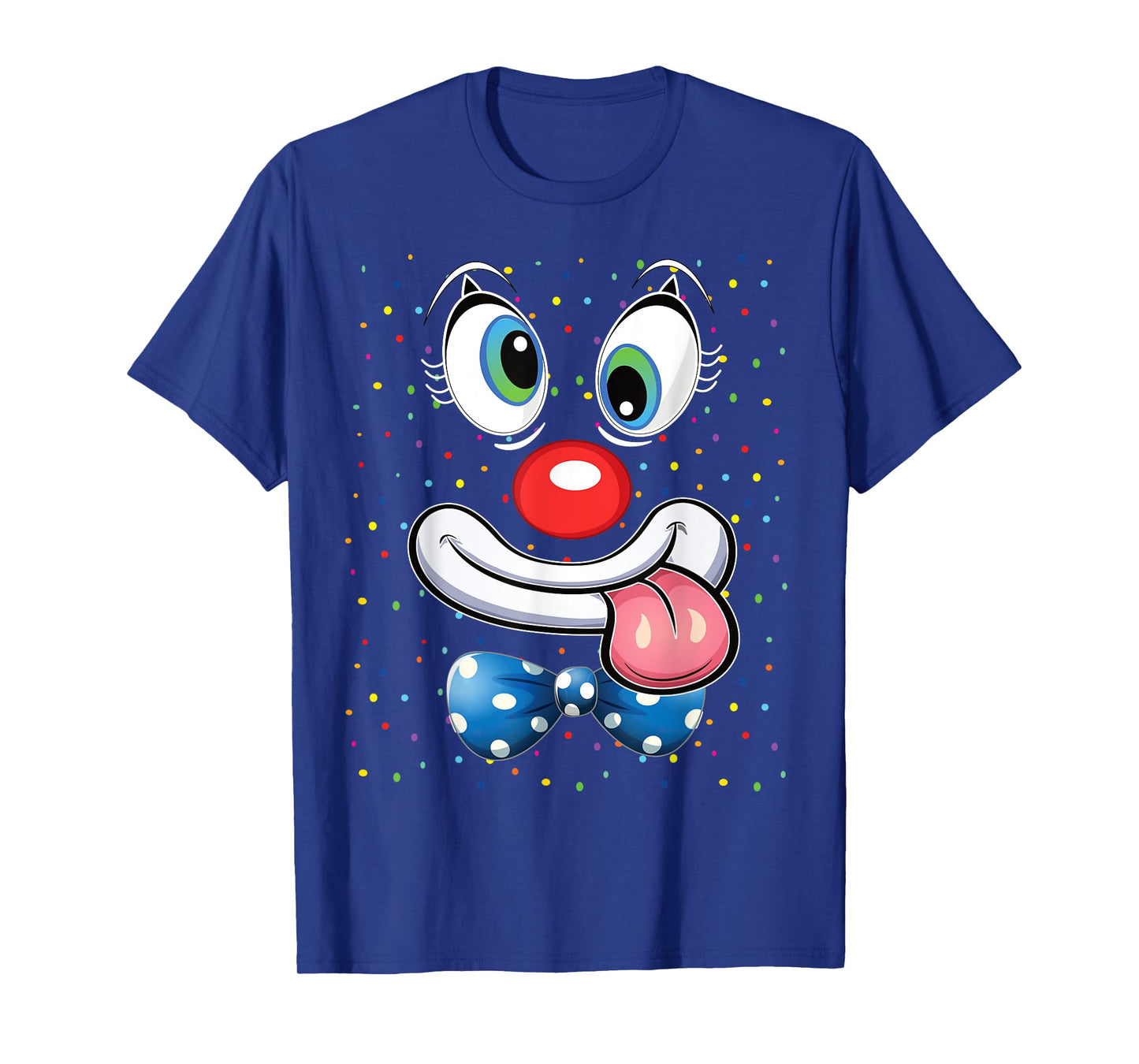 Carnival Clown Face Circus Costume Kids Men Women Carnivals T-Shirt