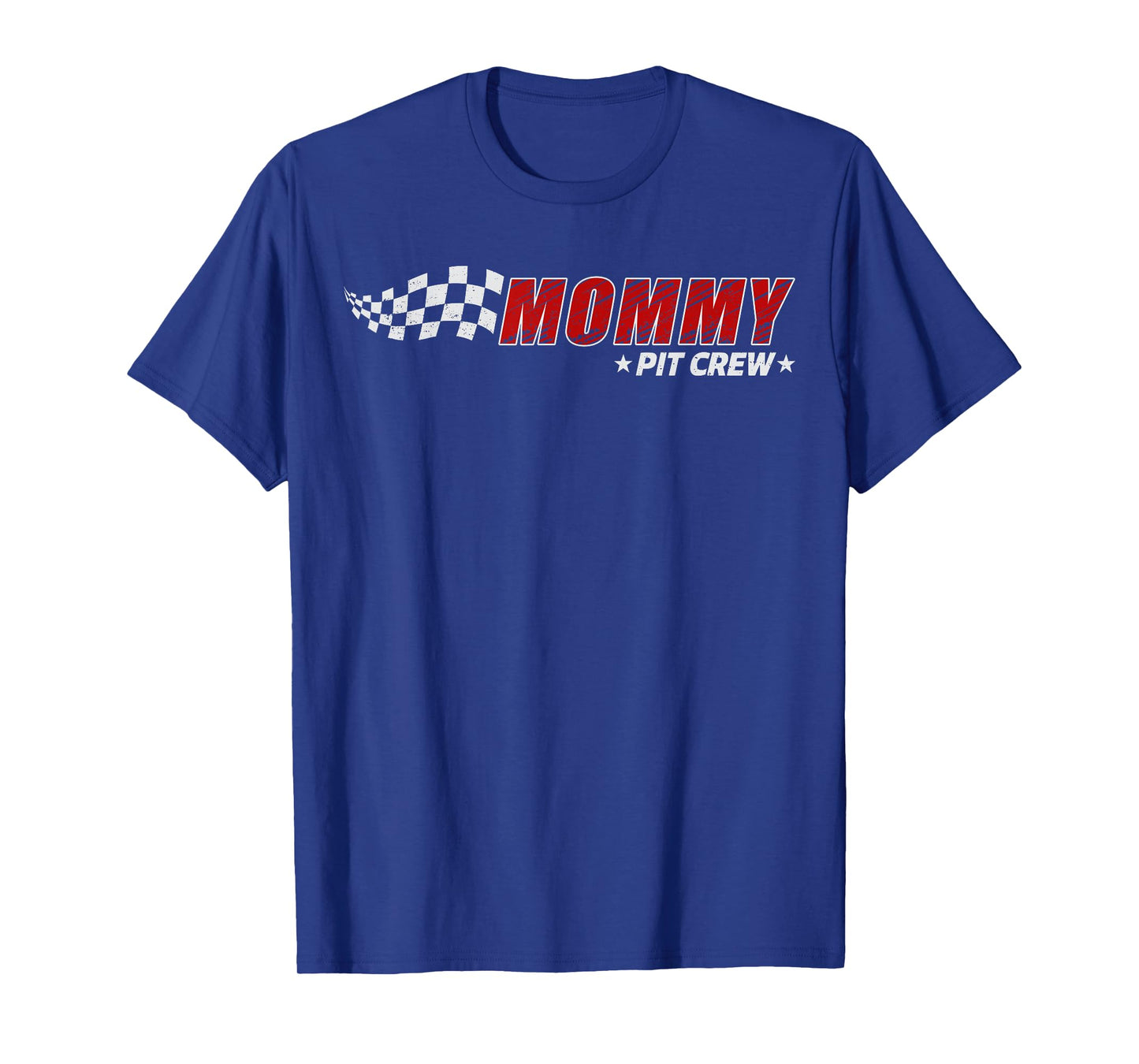 Mommy Pit Crew Race Car Birthday Family Matching Pit Crew T-Shirt