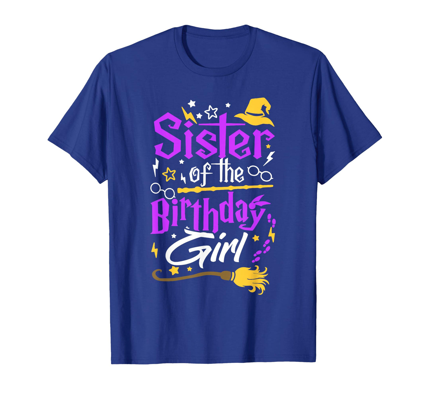 Sister of The Birthday Girl Shirt Halloween Family Matching T-Shirt