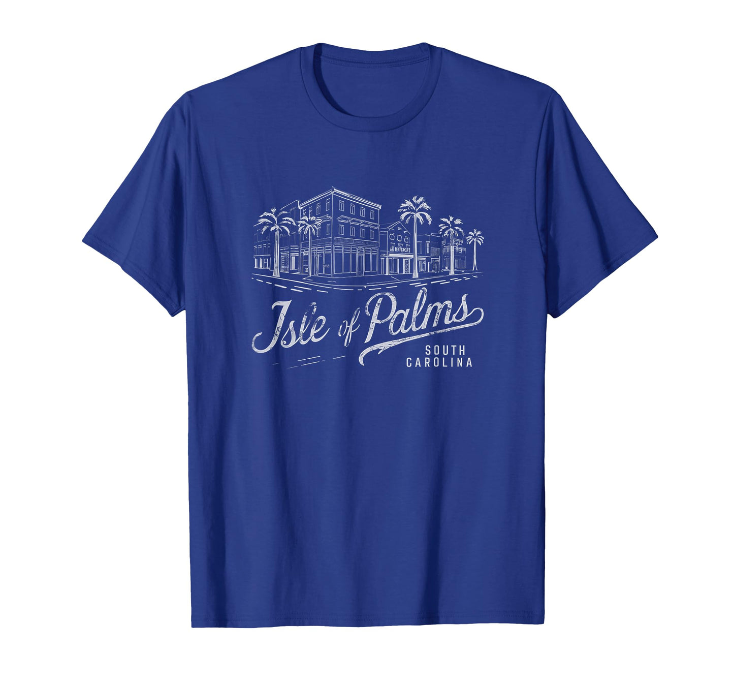 Isle of Palms South Carolina Beach Vintage Gift Men Women T-Shirt