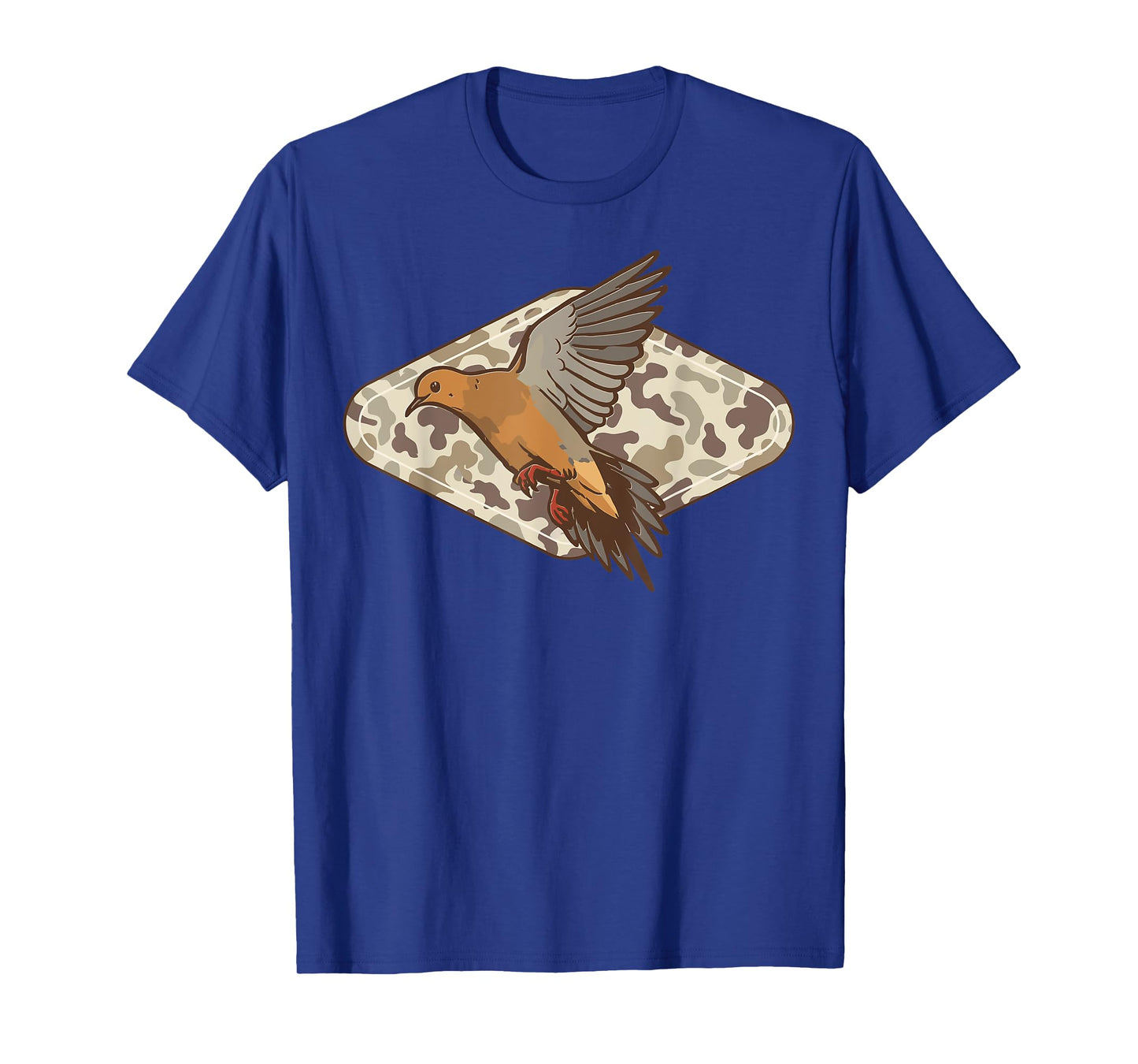Dove Hunting Old Camo Hunter Camouflage Men Dad Grandpa Gift T-Shirt