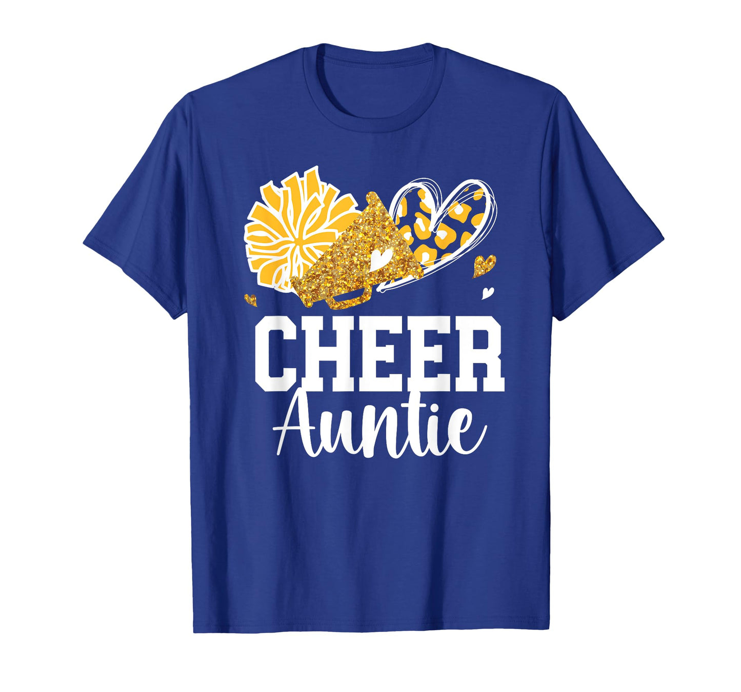 Cheer Auntie Cheerleader Aunt Cheer Aunt Cheerleading Aunt T-Shirt