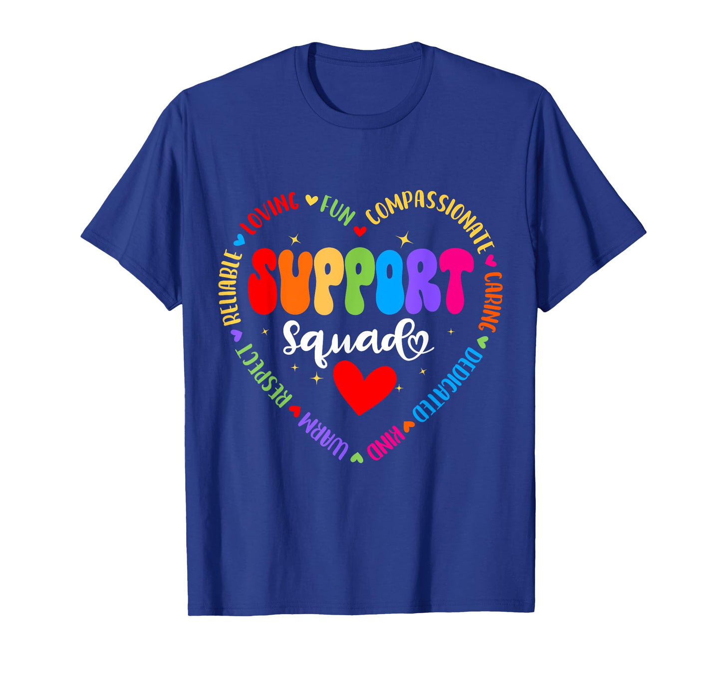 School Support Services Team Teacher Support Squad Women T-Shirt