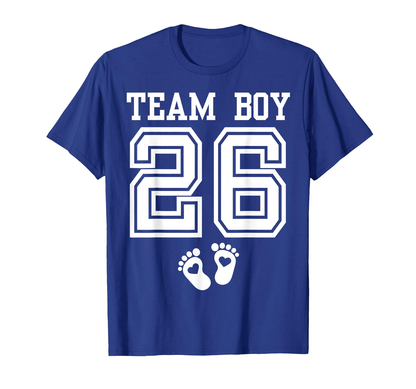 Team Boy 2026 Gender Reveal Baby Shower Matching Family Part T-Shirt