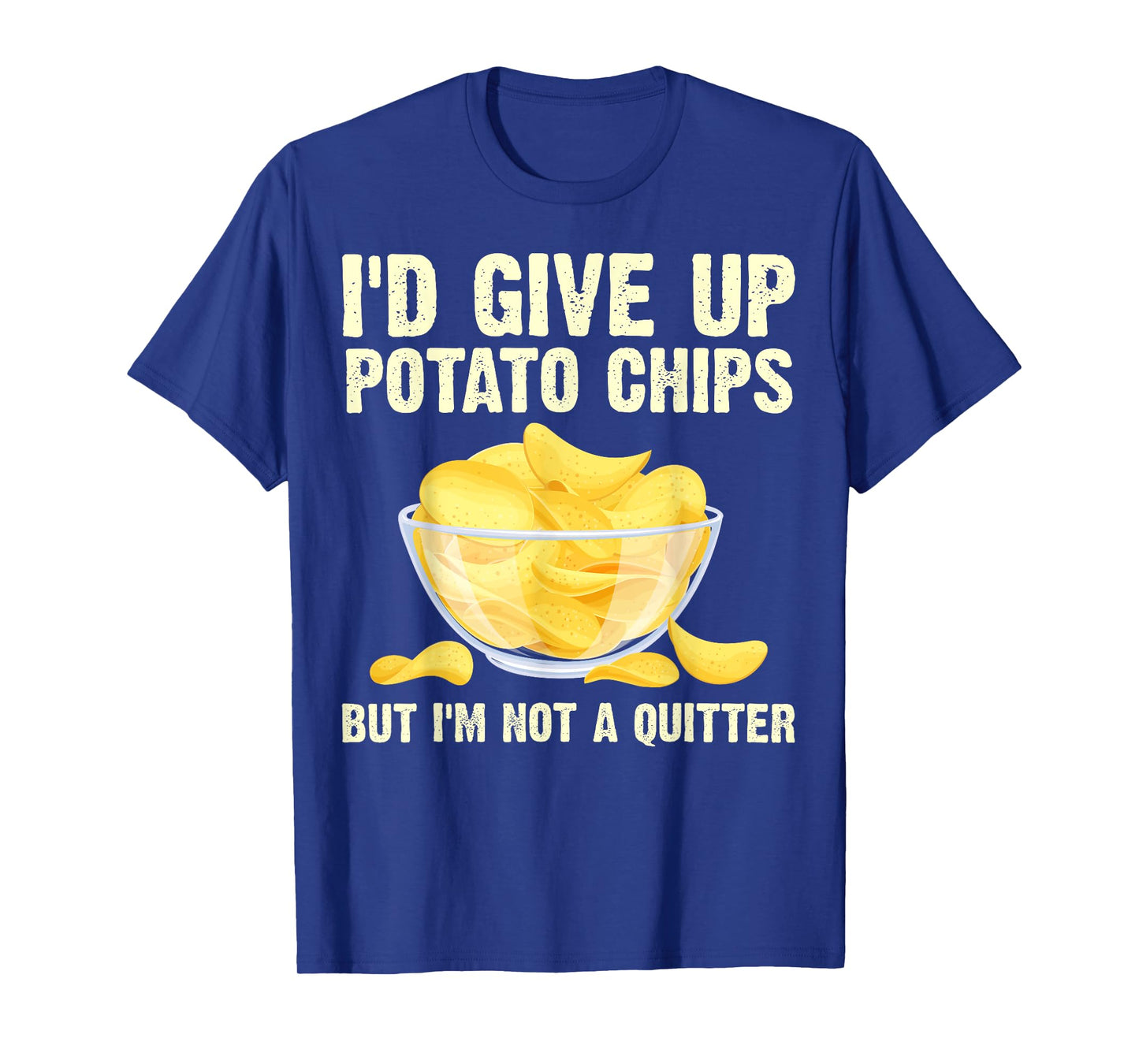 Funny Potato Chips Art for Men Women Kids Bag of Chips Lover T-Shirt