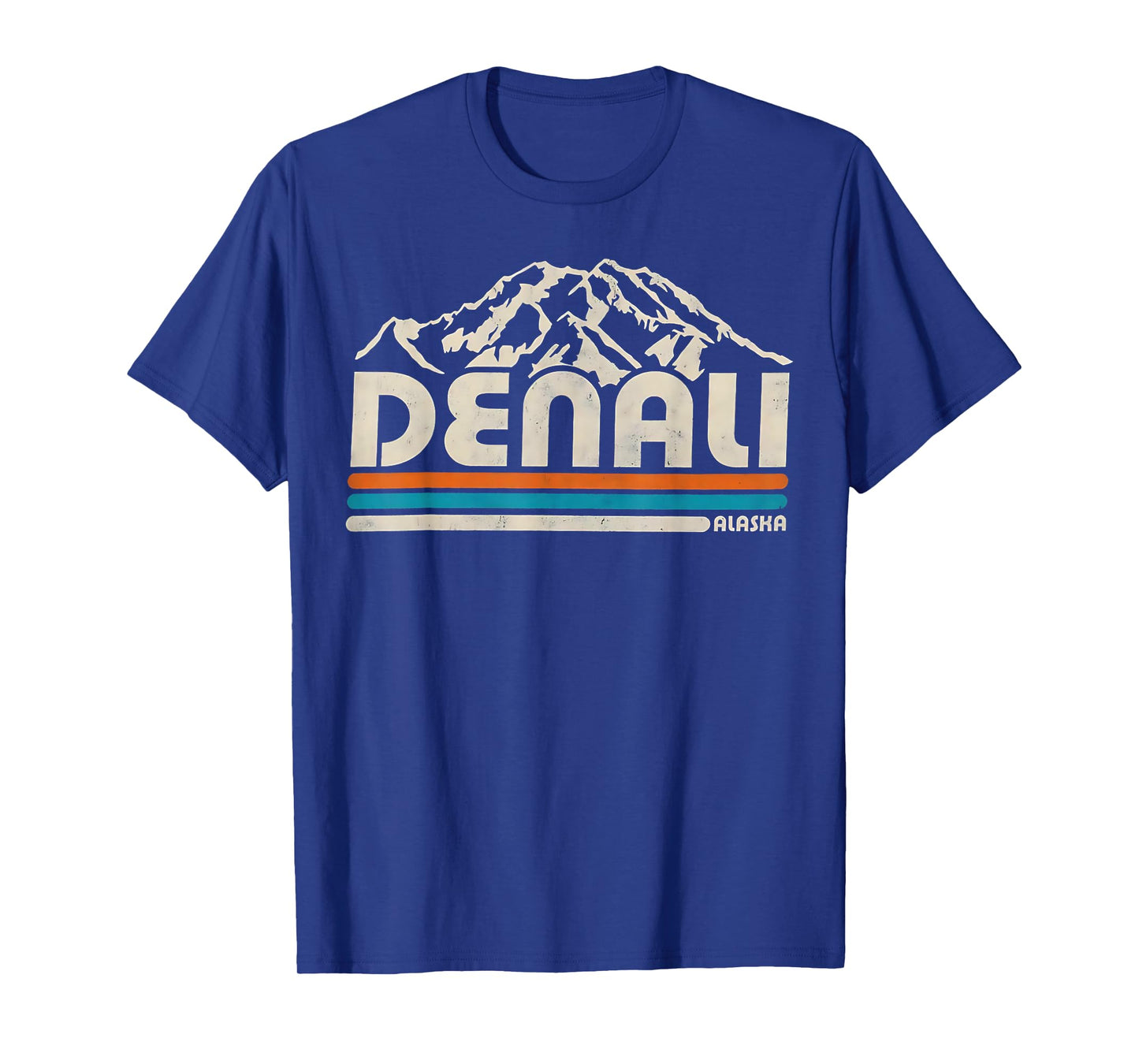 Vintage Denali National Park Alaska Mountains Nature Hiking T-Shirt