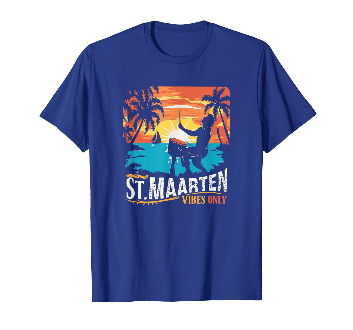 Retro St. Maarten Vibes Only St. Maarten 70s vintage T-Shirt
