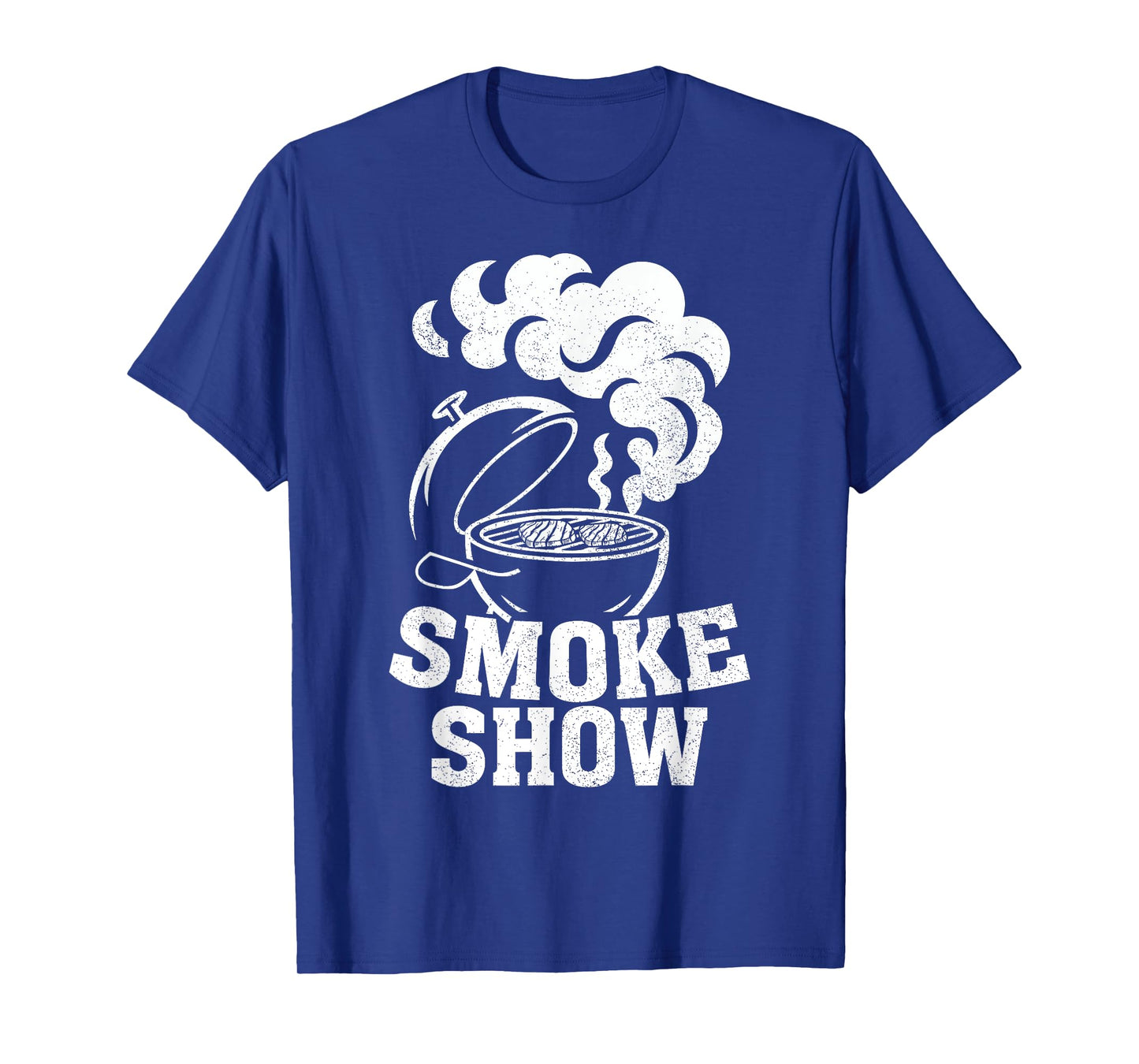Smoke Show Bbq Pit Meat Smoker Grill Dad Chef Mens Grilling T-Shirt
