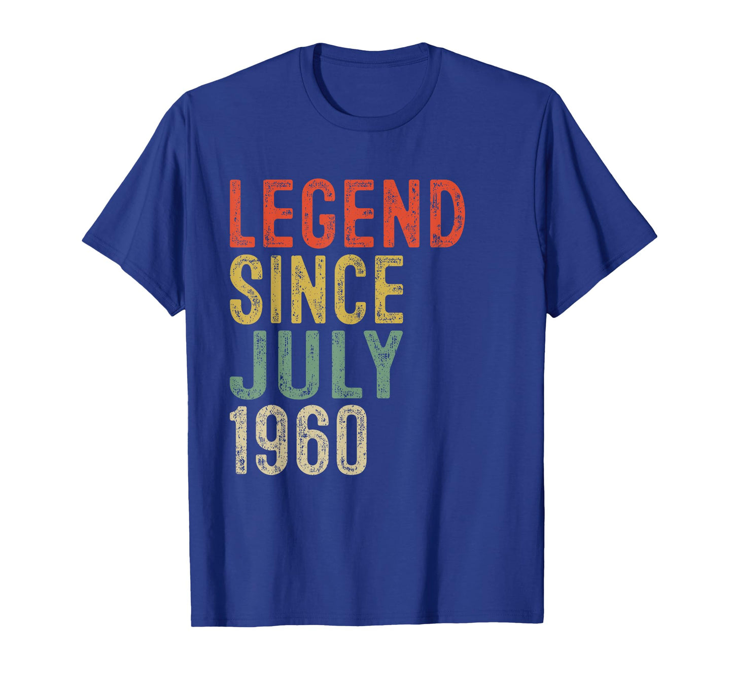 Legend Since July 1960 65th Birthday Gifts 65 Year Old T-Shirt