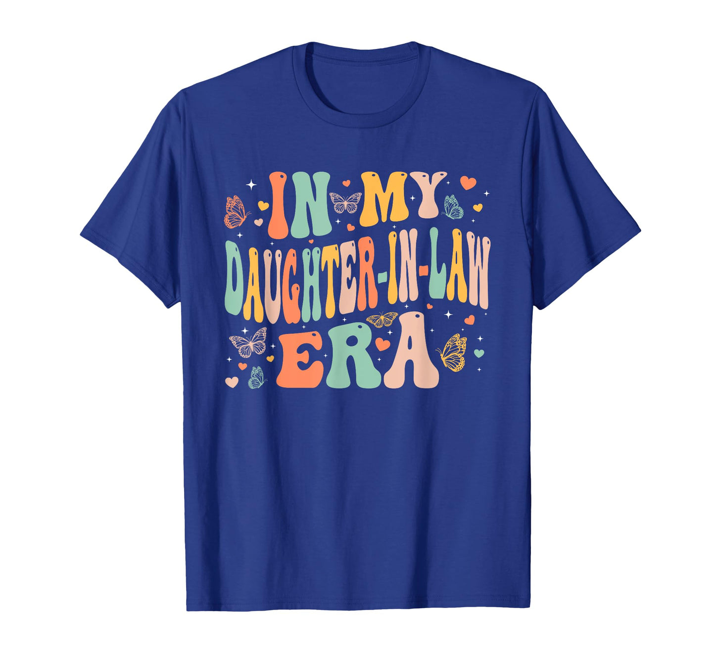 Retro Groovy In My Daughter-In-Law Era Mother's Day Girls T-Shirt