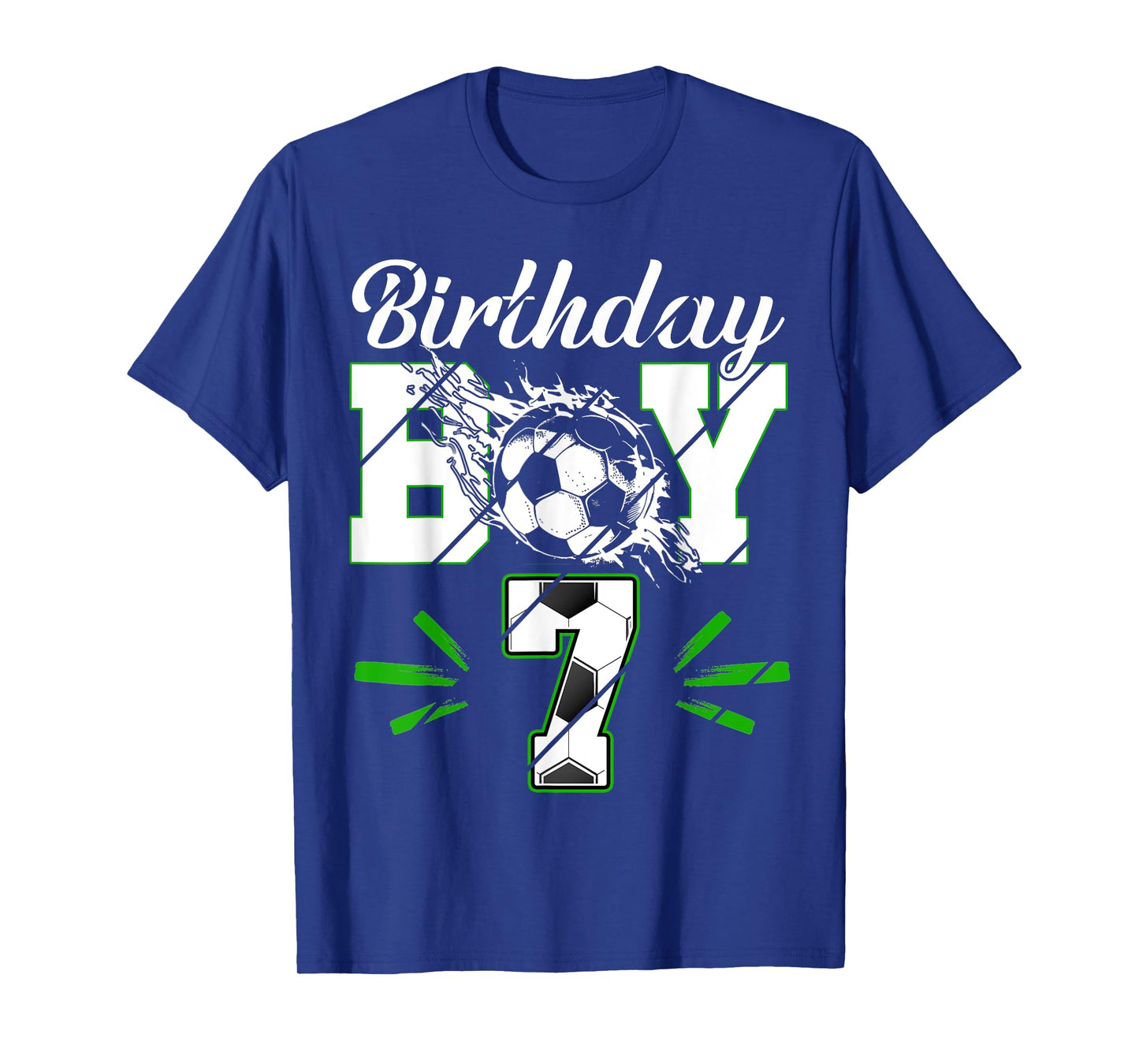 It's My 7th Birthday Boy Soccer Ball 7 Year Old Birthday T-Shirt