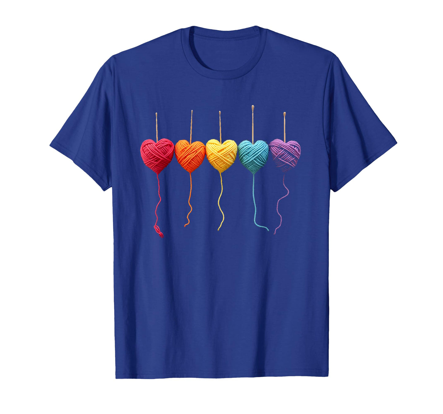 Funny Yarn Crochet Knitting Lover Women Girls Crafter T-Shirt