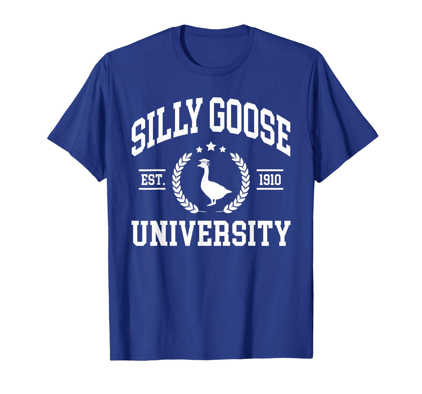 Silly Goose University Shirt, Funny Shirts For Men T-Shirt