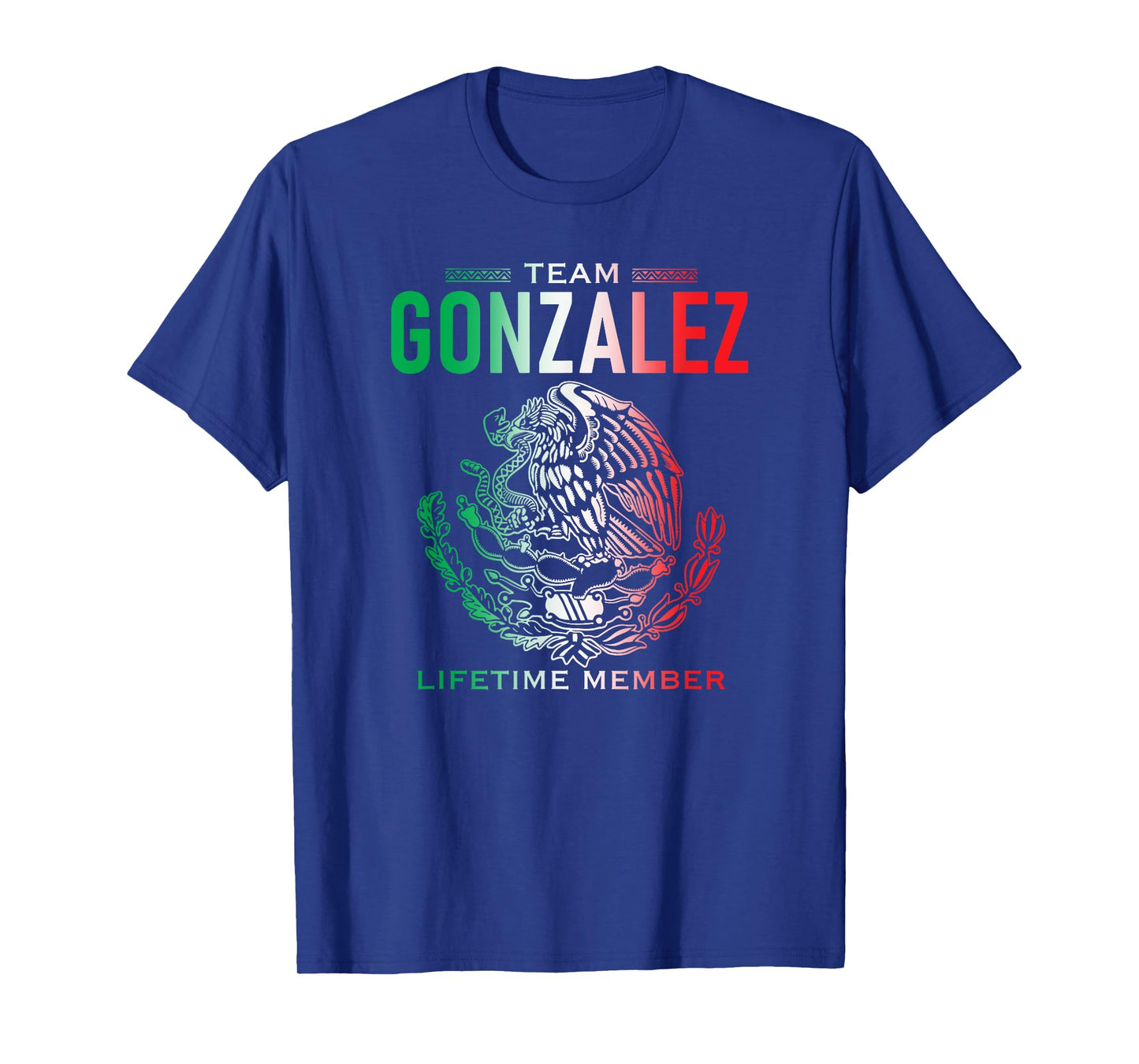 Team Gonzalez Lifetime Member Family Reunion T-Shirt