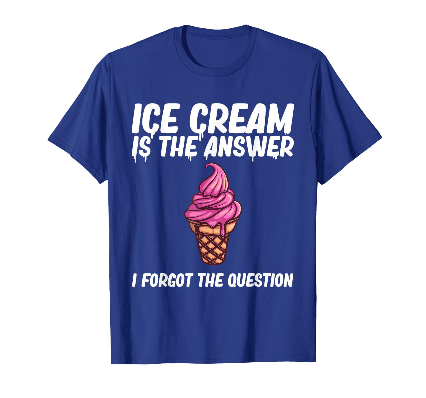 Cool Ice Cream Costume For Men Women Kids Adult Ice Cream T-Shirt