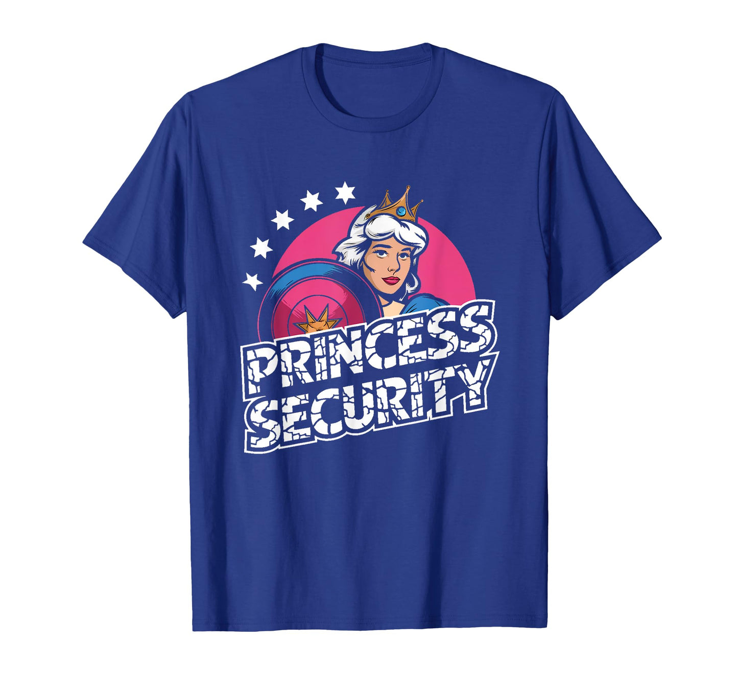 Princess Security Birthday Dad & Mom Boys Brother Vintage T-Shirt