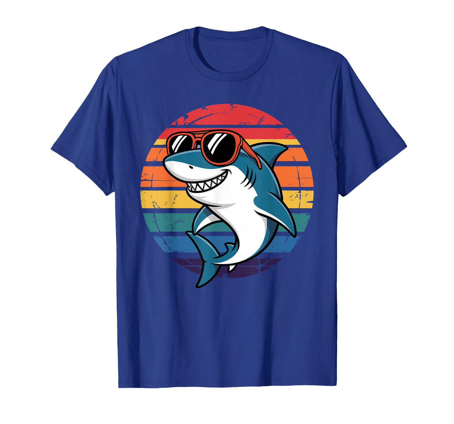 Cool Shark Art For Men Women Kids Boys Girls Shark Lover T-Shirt