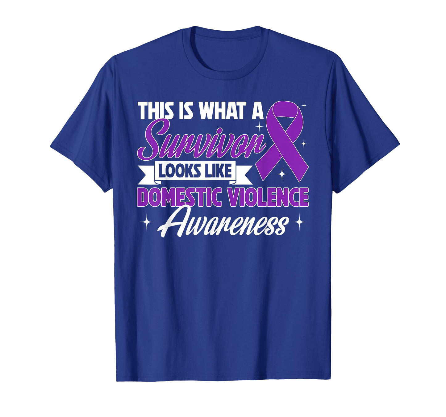 What A Survivor Looks Like Domestic Violence Awareness Month T-Shirt