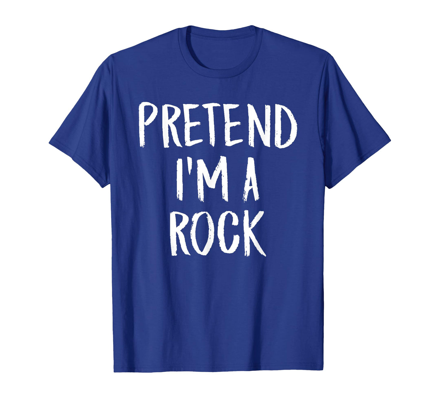 Pretend I'm A Rock Family Funny Halloween Party Costume T-Shirt