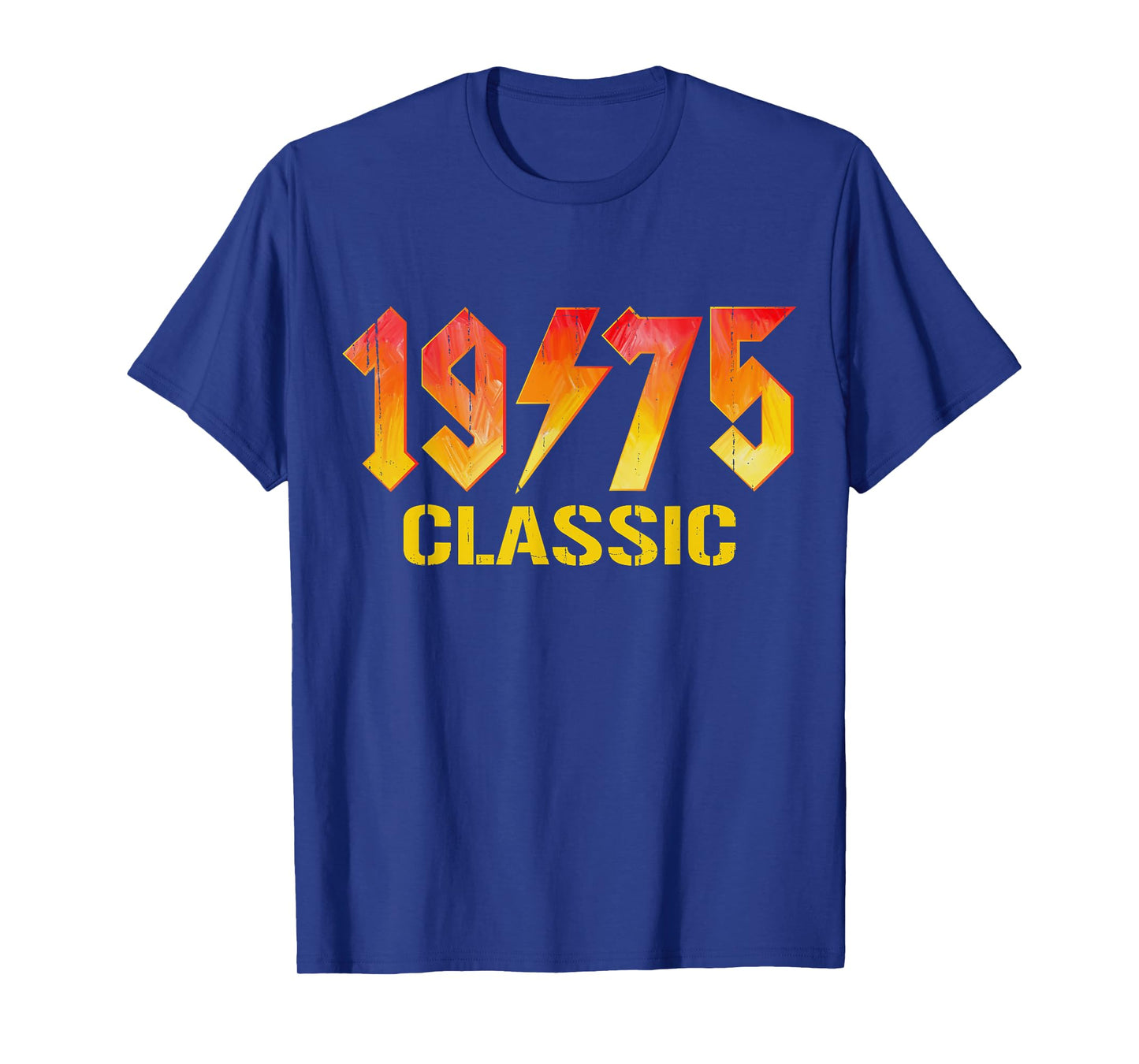 Classic 1975 Birthday Rock 50 Years Old Men 50th Birthday T-Shirt
