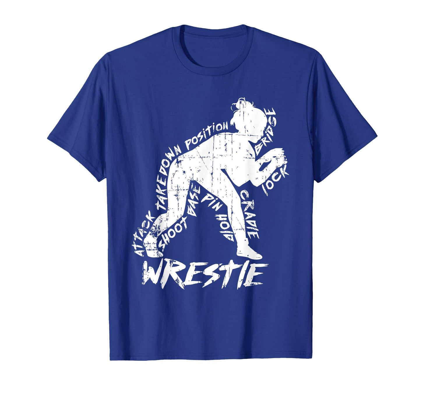 High School Wrestling Mom Dad Gift for Girls Wrestling T-Shirt