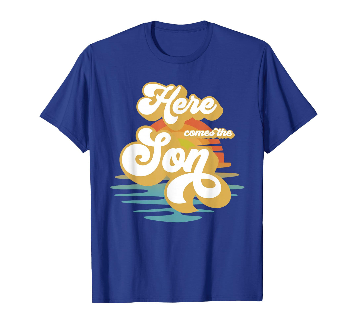 Here Comes The Son Baby Shower Family Matching T-Shirt