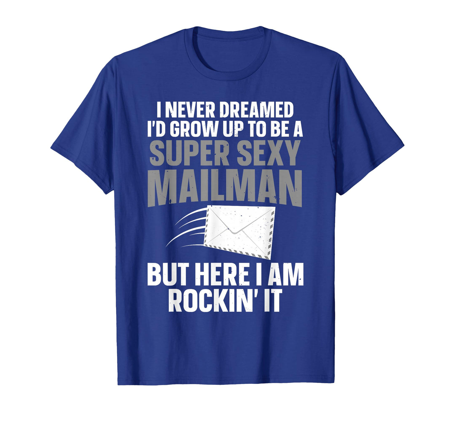 Cool Mailman Art For Men Postal Worker Post Office Mail Man T-Shirt