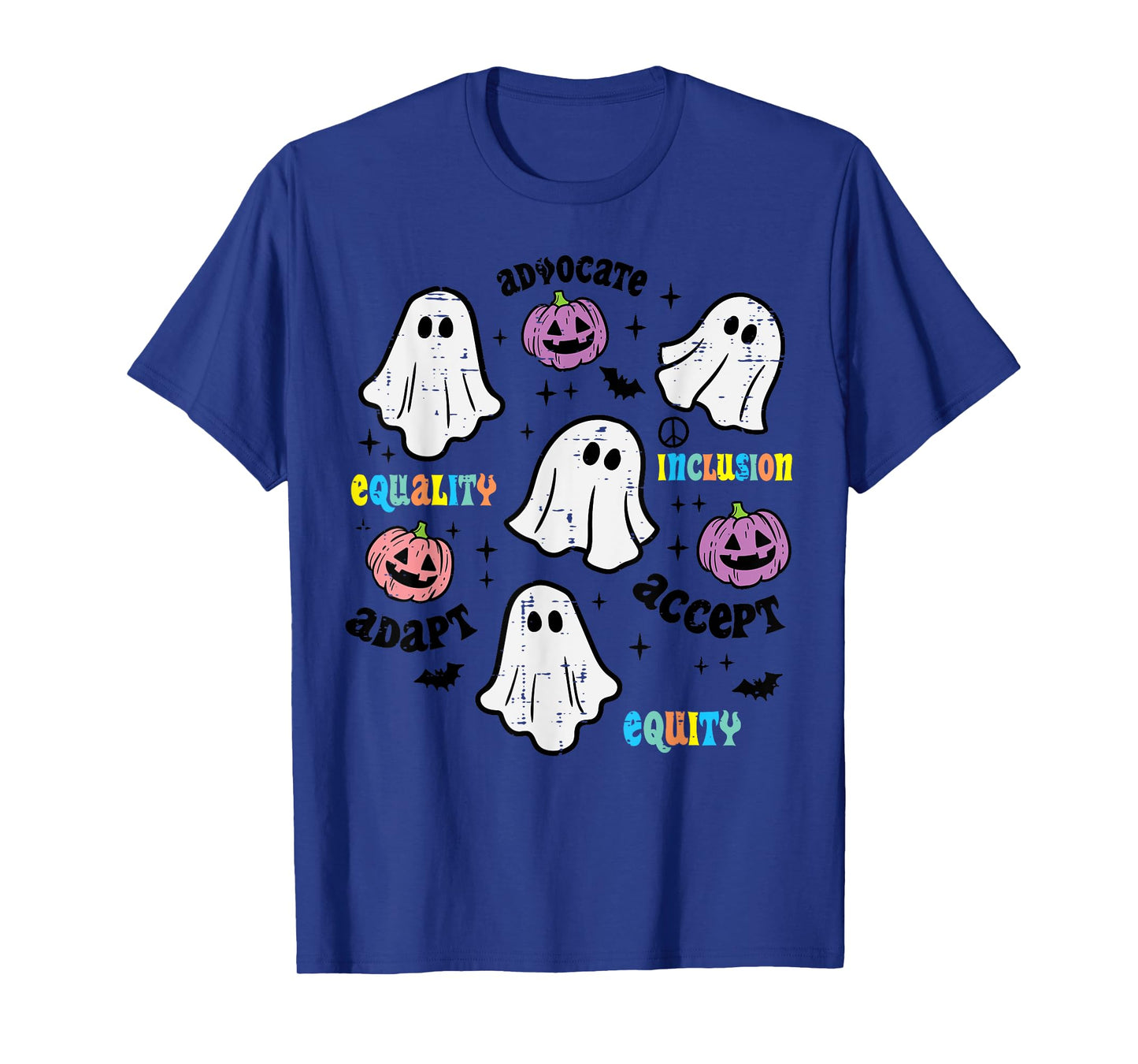 Halloween Advocate Equality Inclusion Costume Women Kids Men T-Shirt
