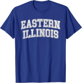 Eastern Illinois Athletic Arch College University Alumni T-Shirt