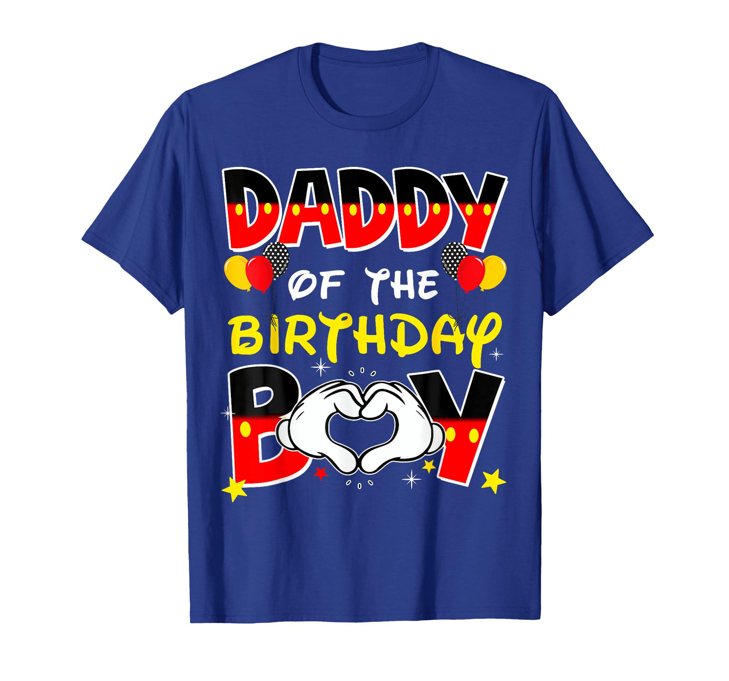 Dad And Mom Daddy Of The Birthday Boy Family Party Decor T-Shirt
