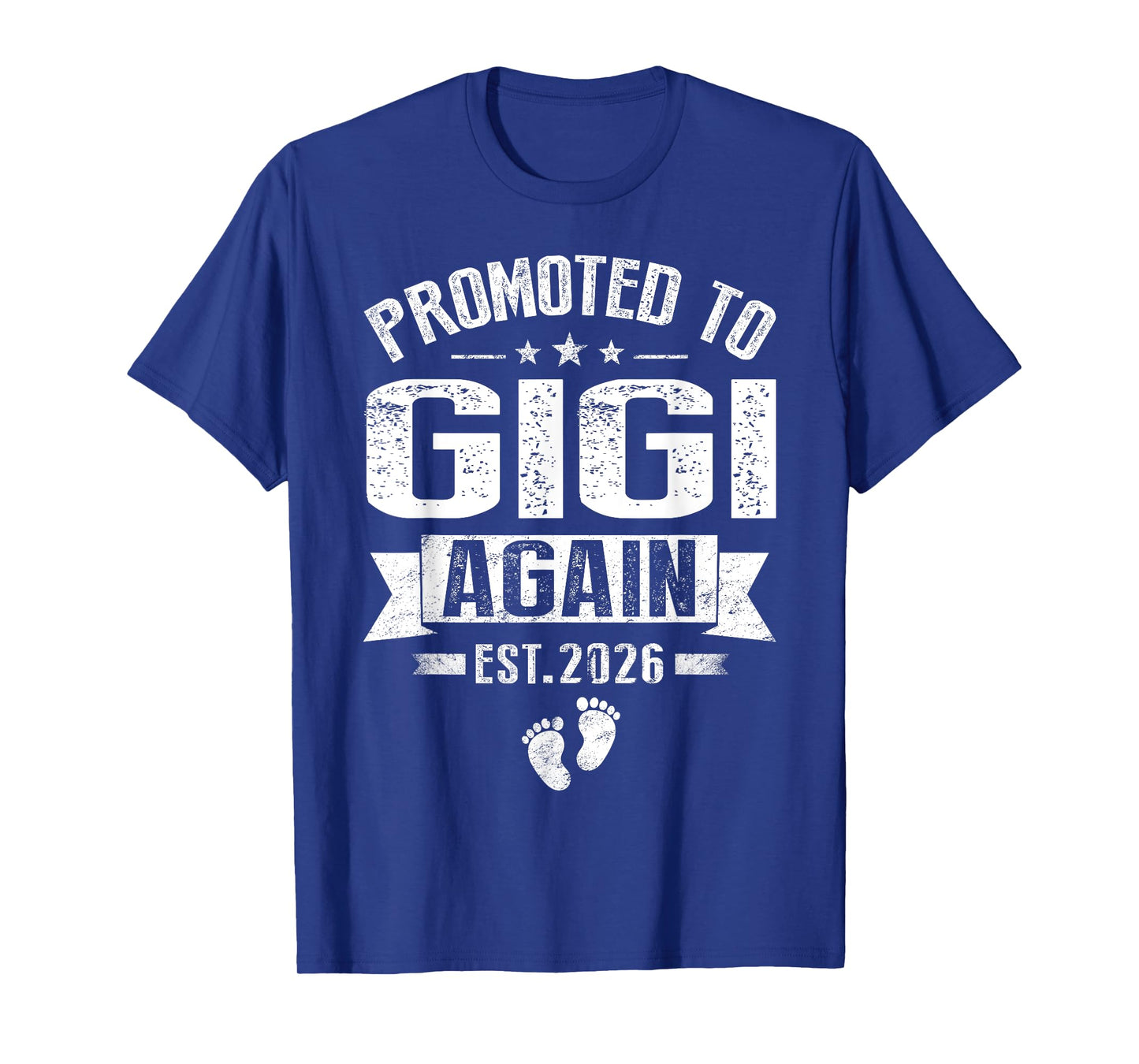 Promoted To Gigi Again Est 2026 Pregnancy Announcement T-Shirt