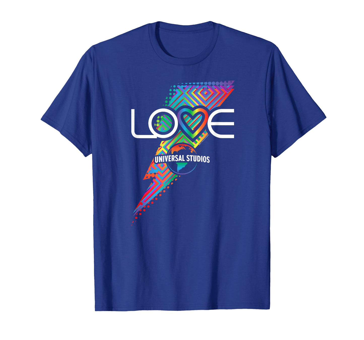 Universal Parks Love Universal Rainbow Bolt T-Shirt