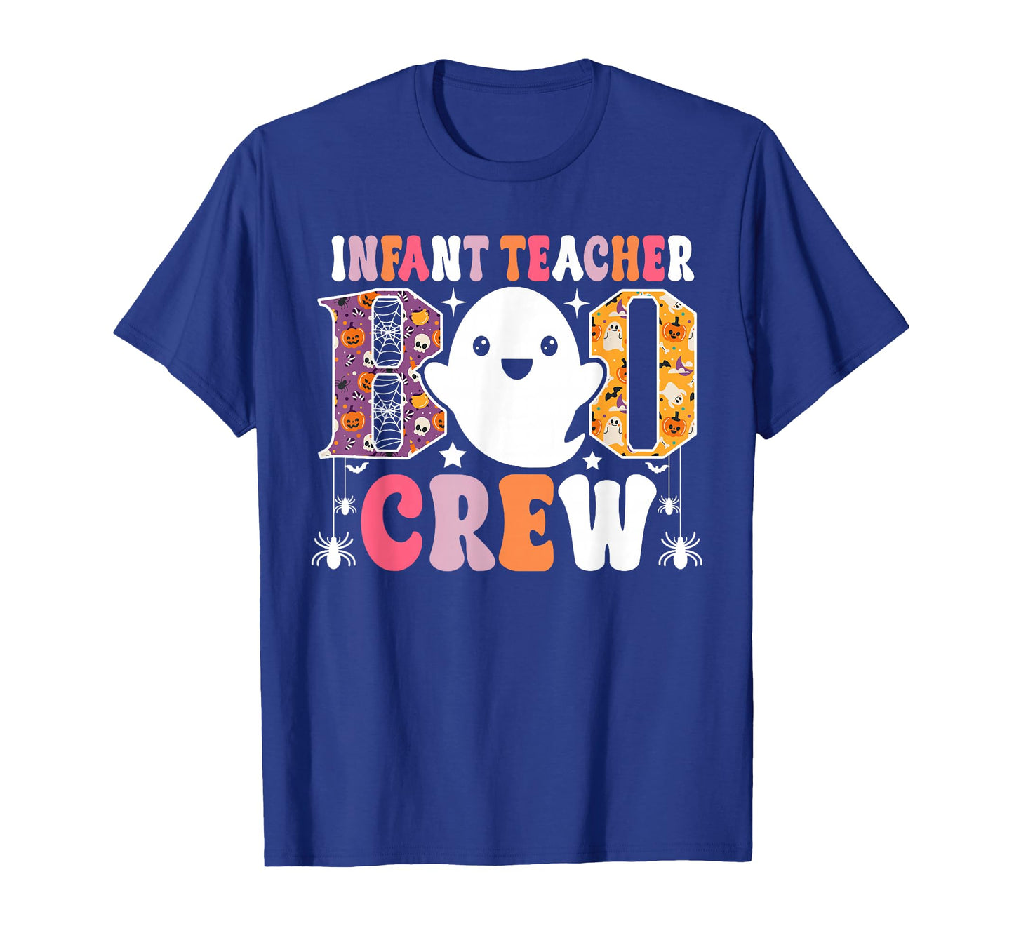 Infant Teacher Boo Crew Funny Halloween Costume T-Shirt