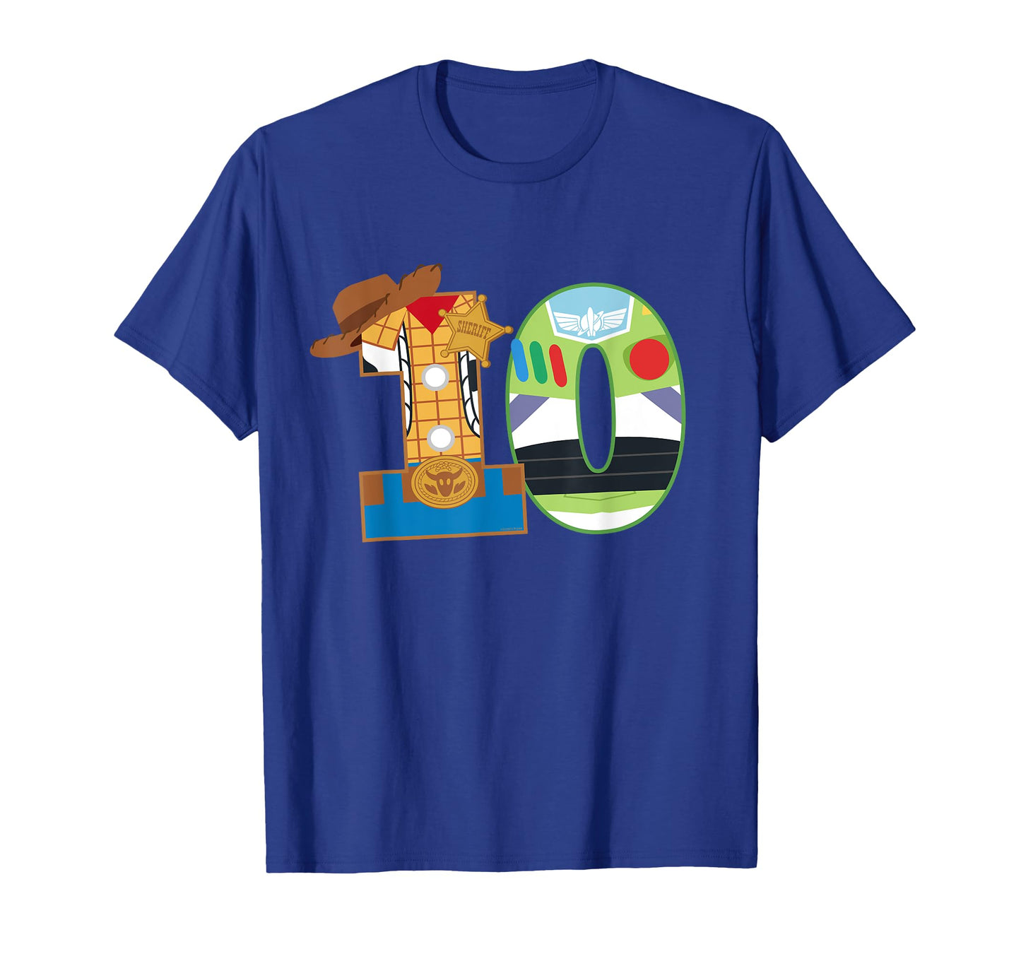 Disney and Pixar’s Toy Story Tenth Birthday 10 Years Old T-Shirt