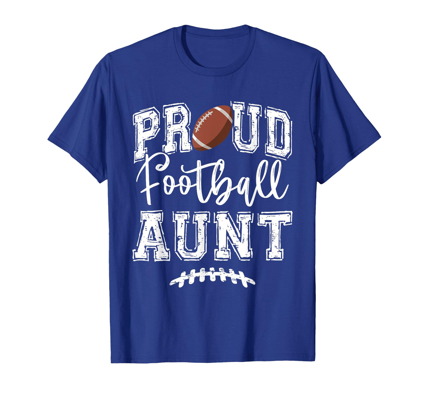 Proud Football Aunt Auntie Funny College That's My Nephew T-Shirt