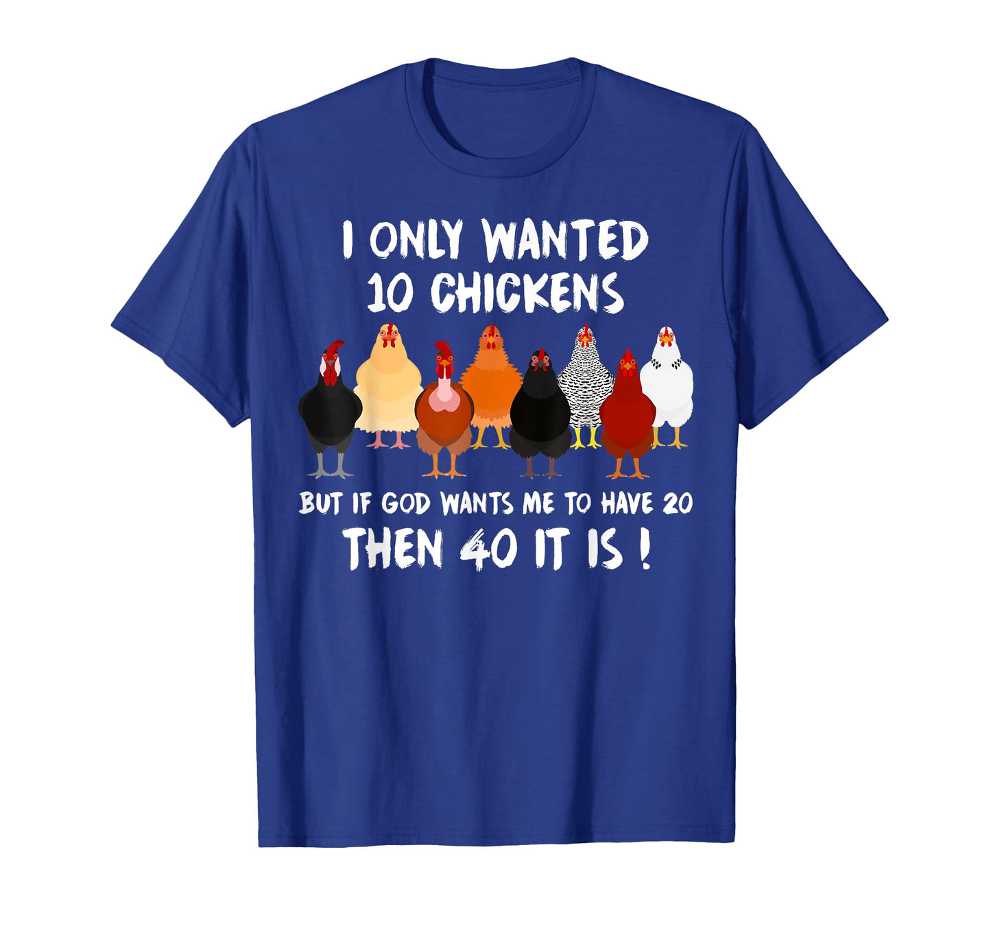 Funny Chicken Gifts For Men Women Poultry Chickens Farmer T-Shirt