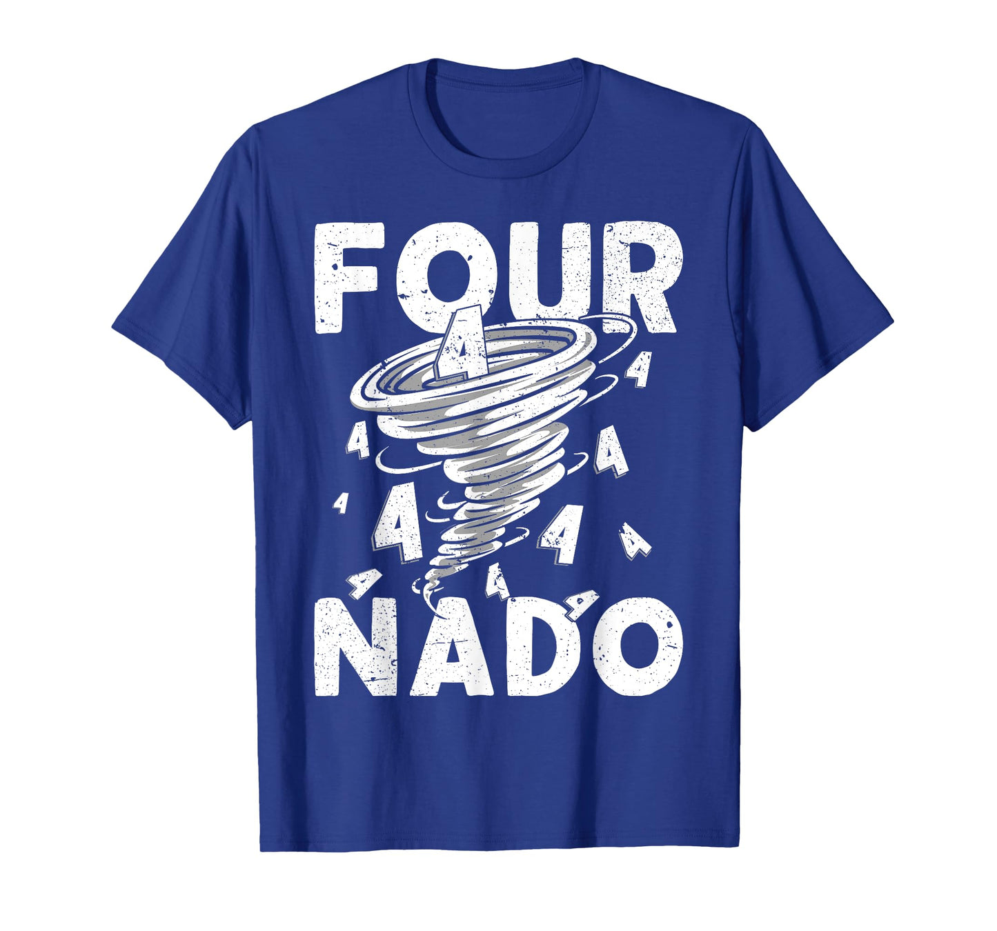 Four Nado Fournado 4th Birthday 4 Years Old Kids Boys girls T-Shirt