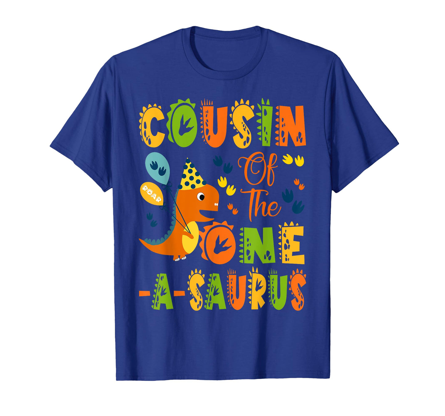 Cousin of The One-A-Saurus 1St Birthday Dinosaur Party T-Shirt
