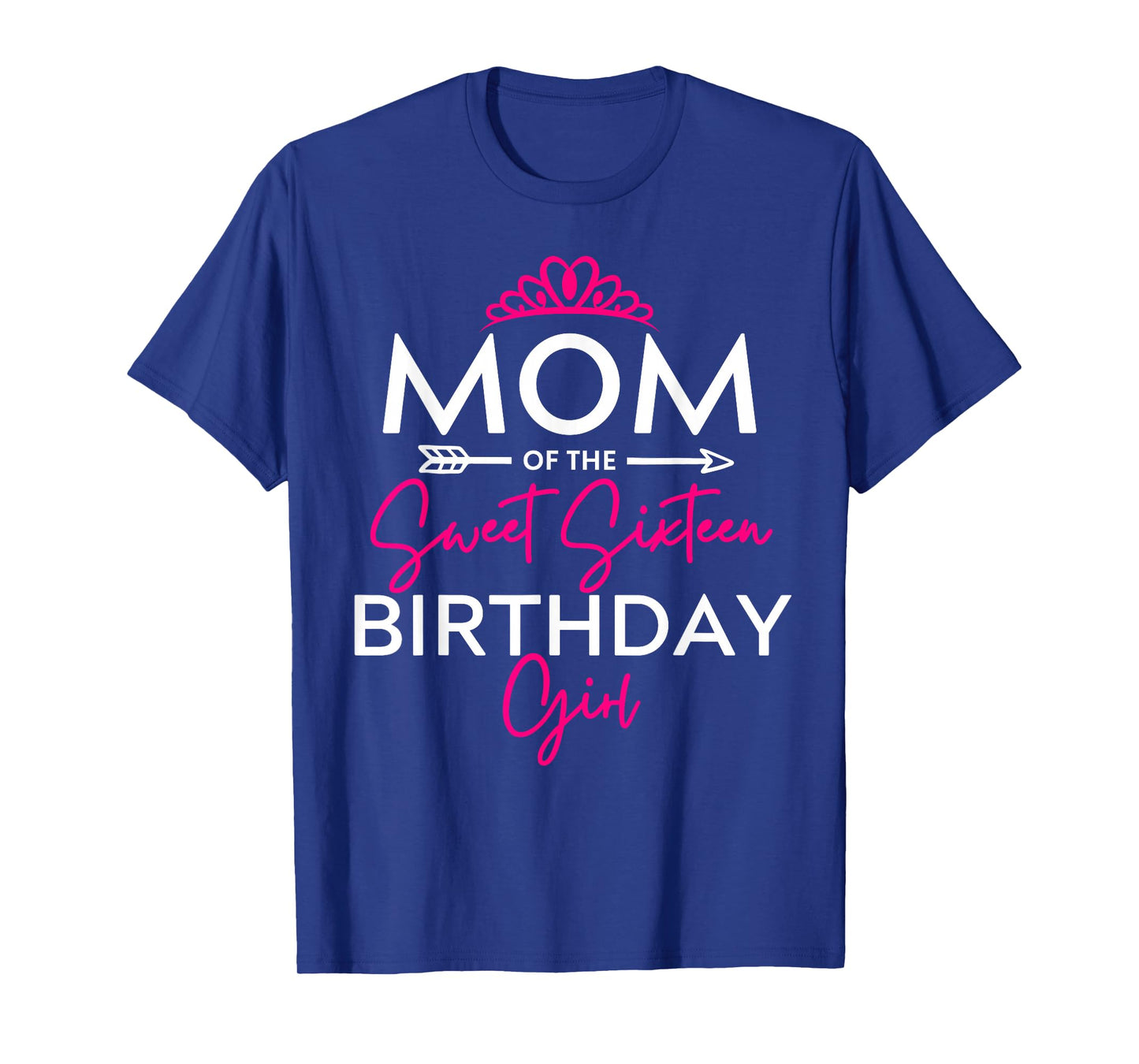 Mom of the Sweet Sixteen Birthday Girl Teen Bday Party Tee T-Shirt