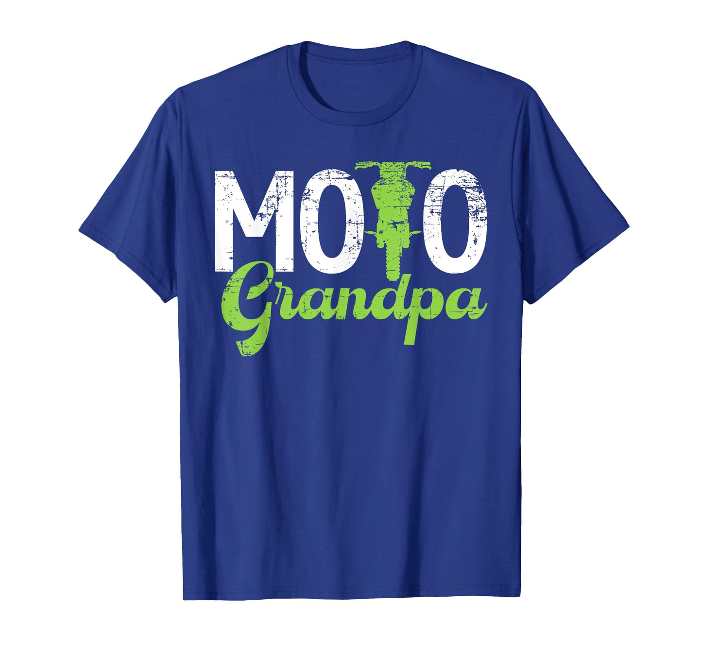 Moto Grandpa Motocross Grandpa Of A Motocross Rider Grandpa T-Shirt