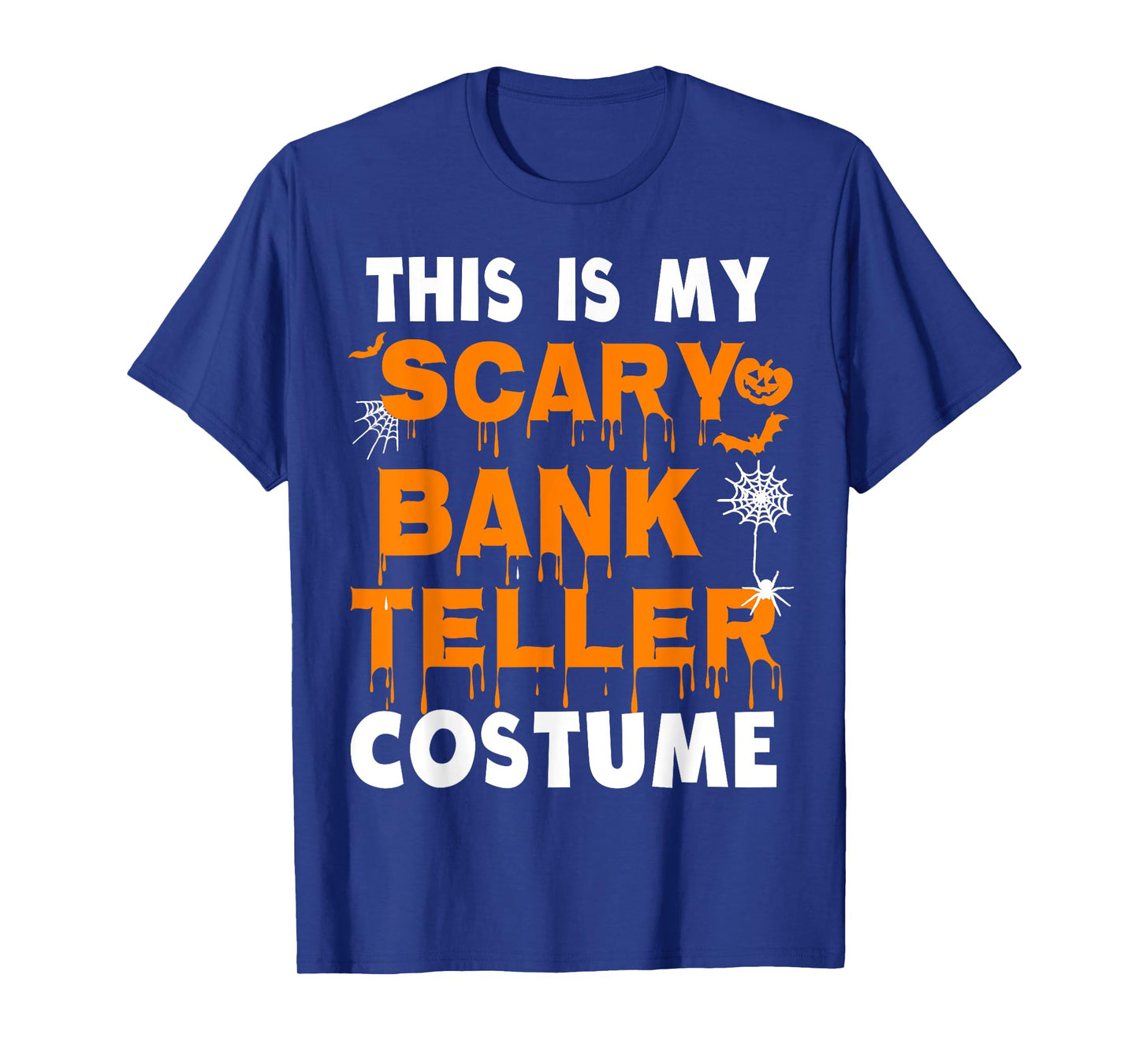 This Is My Scary Bank Teller Costume Funny Halloween Party T-Shirt