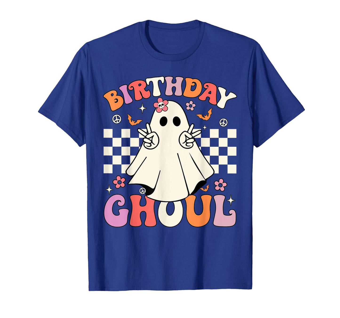 Halloween Birthday Ghoul Party Anniversary Booday Women Girl T-Shirt