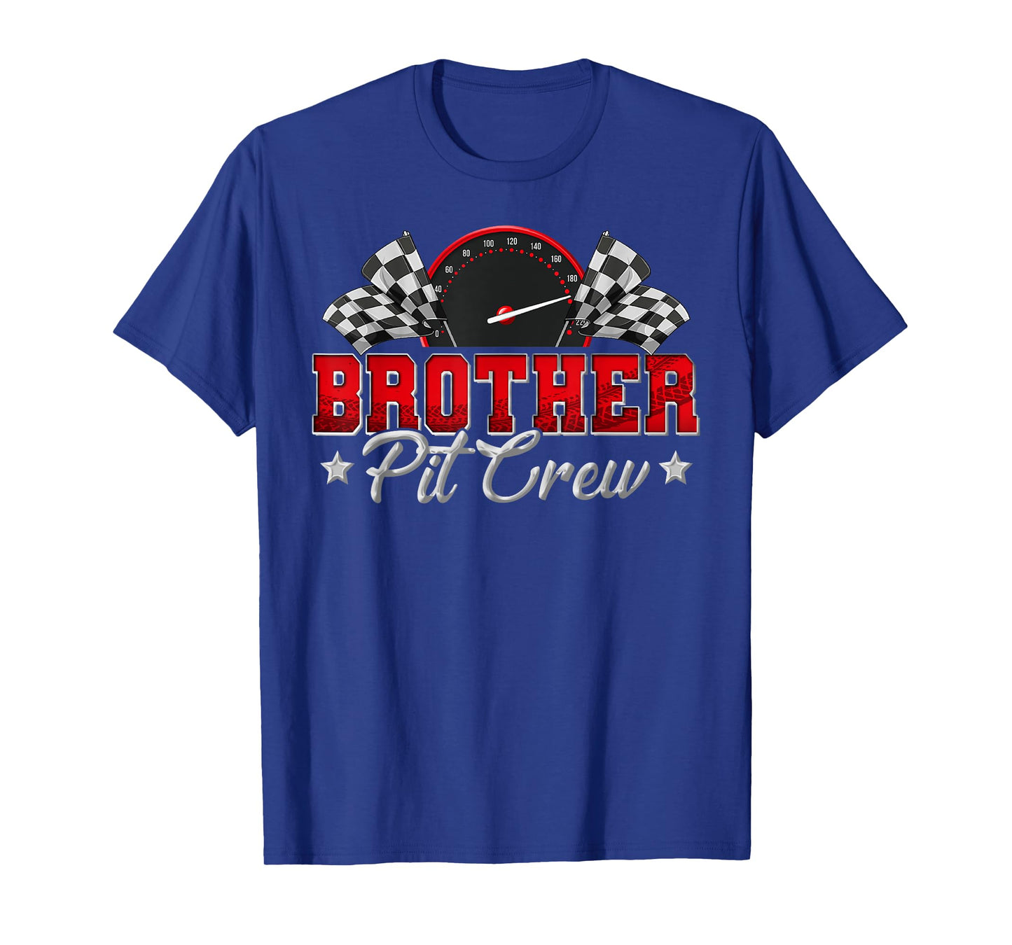 Pit Crew Race Car Racing Brother Family Birthday Party Gift T-Shirt