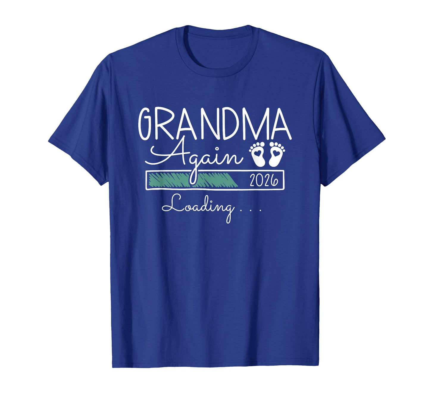 Grandma Again 2026 - 2nd Grandbaby Announcement Grandparents T-Shirt