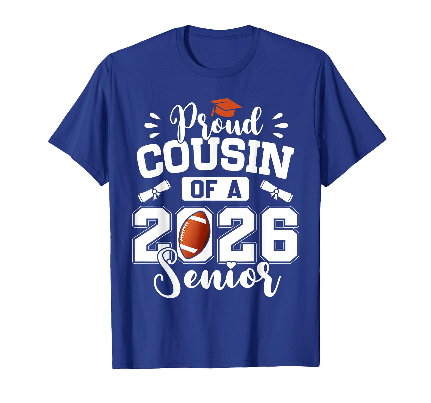 Proud Cousin of A 2026 Senior Football Graduation T-Shirt