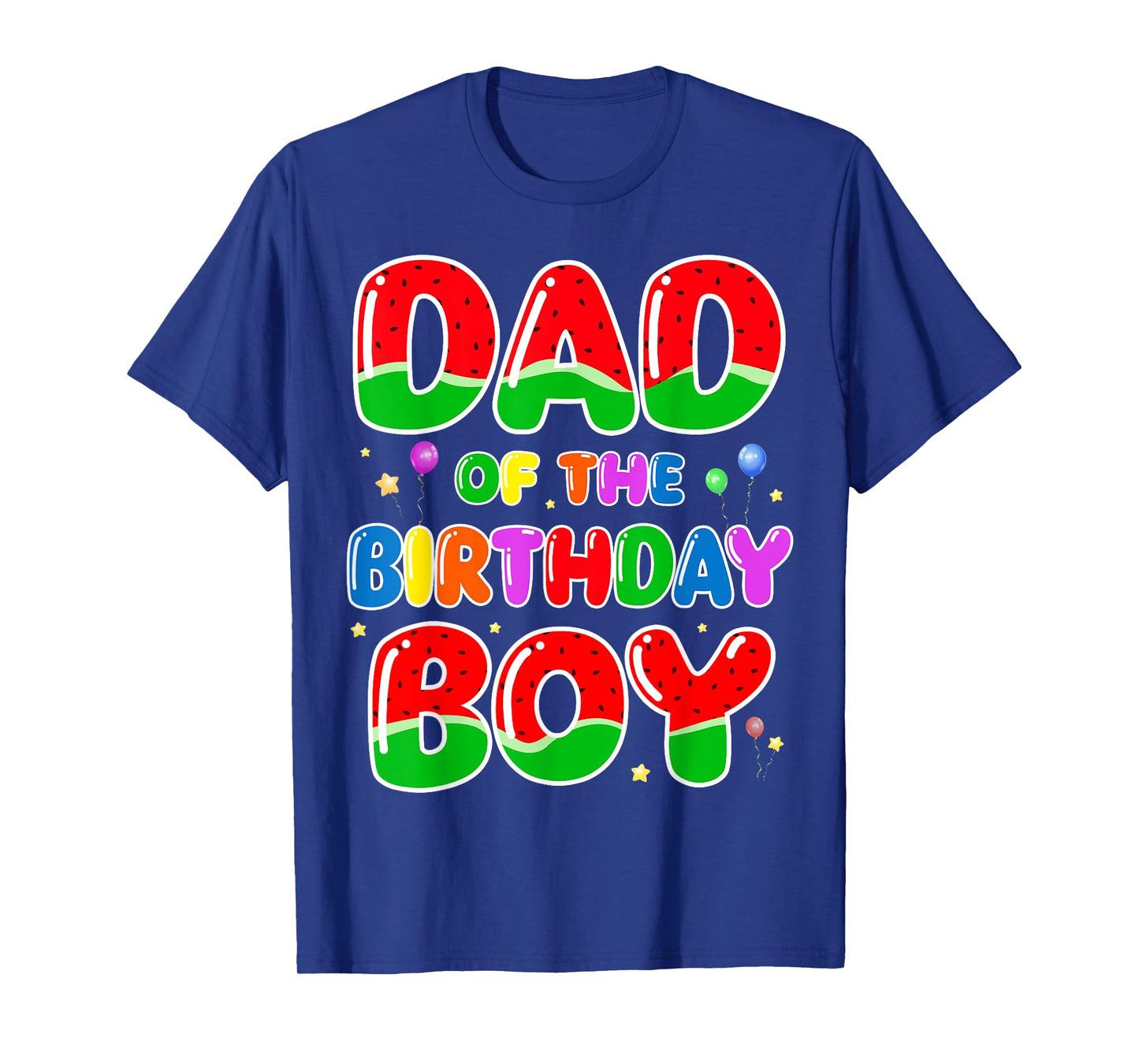 Dad Of the Birthday Boy Watermelon Birthday Family Matching T-Shirt